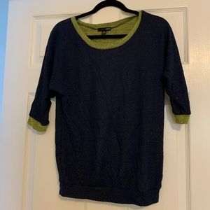 Washed Navy Terry SweatShirt